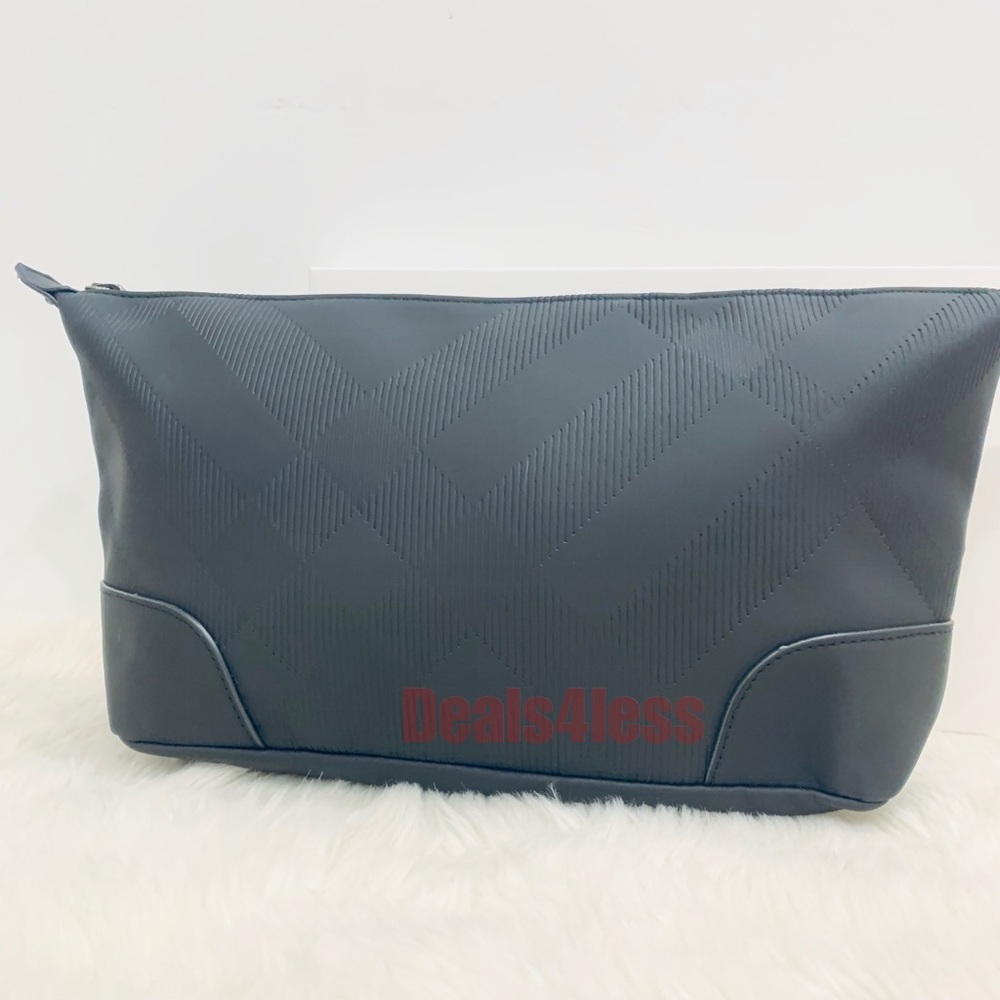 Burberry Pouch Bag Toiletry Travel Case Cosmetics - Picture 6 of 7